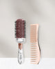 Smooth Touch Round Brush and Dual Comb