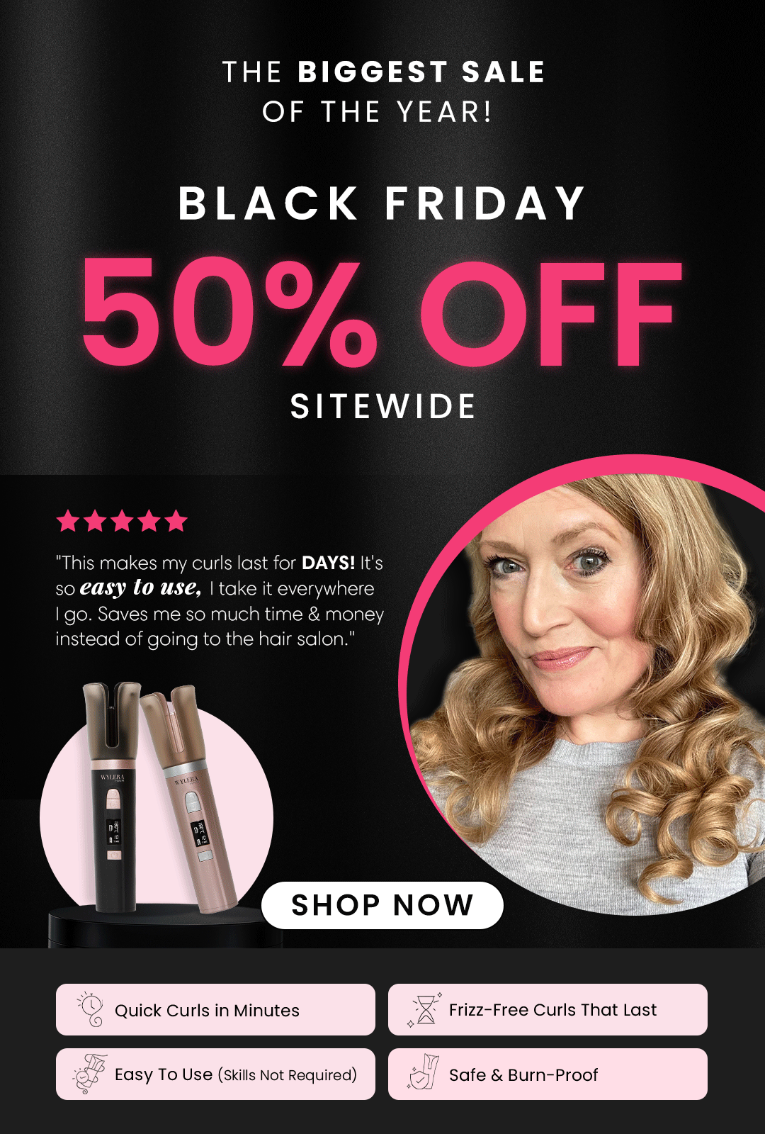 Wylera Hair The Easiest Automated Hair Curler Ever