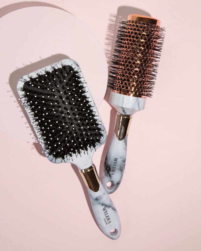 Single Smooth Touch Paddle Brush